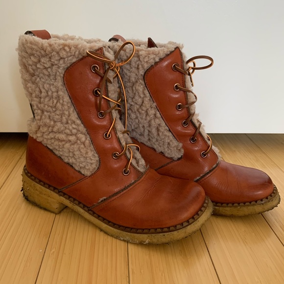 retro winter boots